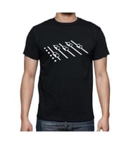 DJ Mikser Siyah Kadın Erkek T-shirt