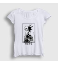 Presmono Kadın Beyaz Bakugo Smile Anime Boku No Hero Academia T-Shirt 234402tt