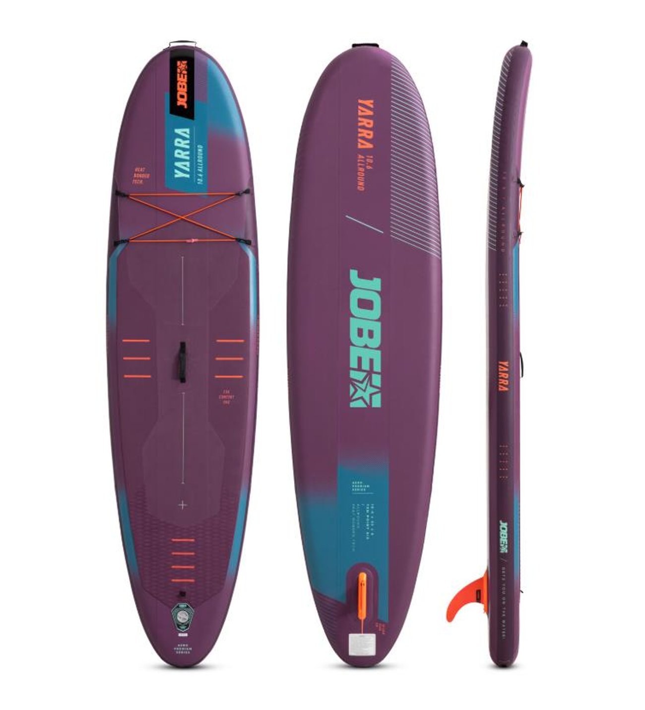 Jobe Yarra Teal Sup Board 10.6 Seti 320X81X15 Cm