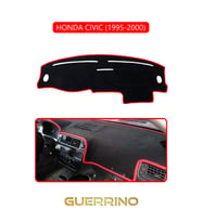 HONDA CIVIC 1995-2000TORPİDO KORUMA HALISI KIRMIZI KENAR