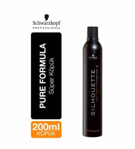 Schwarzkopf Silhouette Super Hold Saç Köpüğü 200 ML