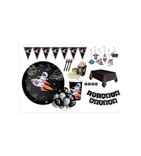 Uzay Kovboyu Temalı Set 16 Lı