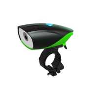 120 Desibel 3 Modlu Elektronik Scooter Korna ve Ön Farı - YEŞİL
