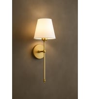Şapkalı Duvar Aplik - Klasik ve Şık Tasarımlı Duvar Aydınlatma 3165-W25-4V-PY (Eskitme Altın)