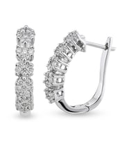 0.98 Ct Coronet Pırlanta Küpe CORK6
