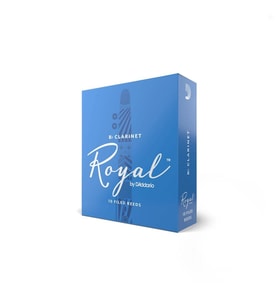 Rico RCB1015 Royal Bb Klarnet Kamışı No: 1.5 (Başlangıç/Eğitim) - 10'lu Paket  Fransız Kesim (Filed), Esnek Tepki ve Hızlı Ses Üretimi
