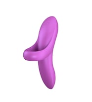 12 Farklı Titreşim Modlu Satisfyer Bold Lover Dark Pink Parmak Vibratörü