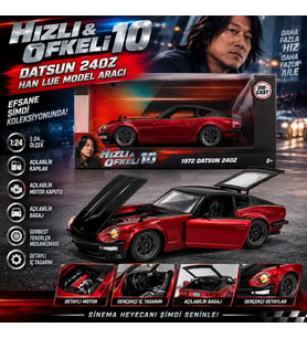 10 Datsun 240Z Han Lue Model Aracı