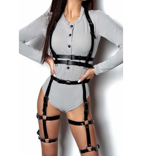 Mulvxbrf Brf02 Bel Kemerli Alt Ve Üst Takım Deri Harness - Brf709 (Mulvix)