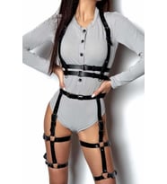 Mulvxbrf Brf02 Bel Kemerli Alt Ve Üst Takım Deri Harness - Brf709 (Mulvix)