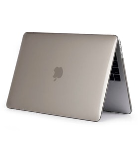 Apple Macbook 13.3' Air M1 için MSoft Kristal İnce Koruyucu Kılıf (Gri)