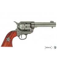 Denix Koleksiyon Grubu-CAL.45 PEACEMAKER REVOLVER 4,75", USA 1873-JDNX1038