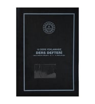 Gülpaş 10 Ders Yoklamasız Ders Defteri Siyah Plastik Kapak