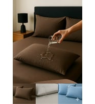 Pamuklu, 6'Lı Yastık Alezi, Yastık Kılıfı, Su / Sıvı Geçirmez,(50 X 70 CM) Renkli Yastık Alezi (Çok Renkli)