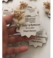 Nişan,Nikah Hediyelik Magnet