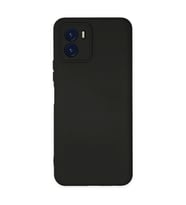 Vivo Y15s Kılıf Nano İçi Kadife Silikon - Siyah