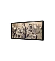 Harem Odası Çerçeveli Mdf Tablo