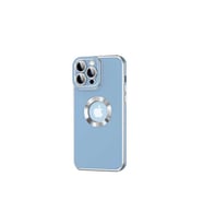Apple iPhone 14 Pro Max Uyumlu Kılıf Zore Kongo Kapak (Mavi)