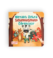 Yapbozlu Çocuk Kitabı - Meraklı Zebra Selamlaşmayı Öğreniyor