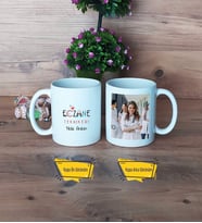 Eczane Teknikeri Kupa Bardak Beyaz Fotoğraflı Tıp Bayramı Hediyesi