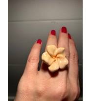 Plumeria Çiçek Yüzük