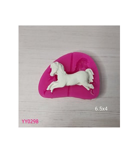 YY0298 Atlı Karınca Silikon Kalıp