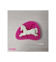 YY0298 Atlı Karınca Silikon Kalıp