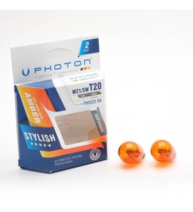 T20 21/5W Uyumlu 12V Çift Devre Natürel Amber