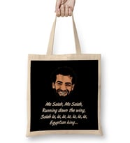 Mo Salah Running Down The Wing Football Chant Bez Çanta Uzun Saplı
