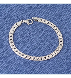 925 Ayar Gümüş 0,6 mm Zincir Bileklik
