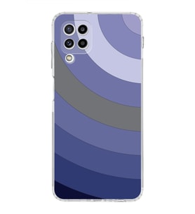 Samsung Galaxy M32  Kamera Korumalı Kapak Renk Cümbüşü Tasarımlı  Şeffaf  Kılıf