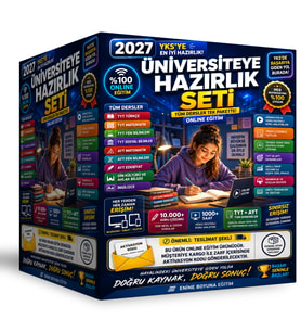 2027 YKS ÜNİVERSİTEYE HAZIRLIK SETİ – TYT + AYT TÜM DERSLER ONLINE EĞİTİM