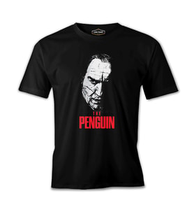 The Penguin Siyah Erkek Tshirt