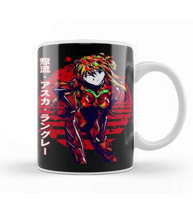 Asuka Langley 08 Kupa Bardak Porselen