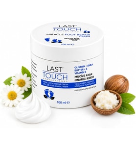 TOUCH Çatlak Onarıcı Mucize Ayak Bakım Kremi 100 ML (Vazelin & Shea Butter)
