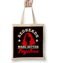 Redheads Make Better Psychos Red Orange Haired Ginger Bez Çanta Uzun Saplı