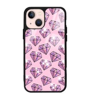 iPhone 13 Diamond Tasarımlı Glossy Telefon Kılıfı