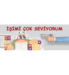 İşimi Çok Seviyorum Hediye Kupa Love Bug-T