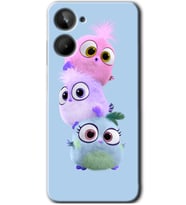 Realme 10 4G Kılıf HD Desen Baskılı Kılıf - Puffy
