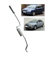 Ford Focus GHIA takım arka orta egzoz borulu 2005 ve sonrası uyumlu eksoz