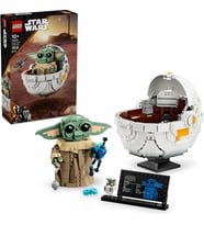 LEGO 75403 Star Wars: The Mandalorian™ Uçan Bebek Arabalı Grogu™ 75403 - 10 Yaş ve Üzeri Çocuklar için Yaratıcı Oyuncak Yapım Seti (1048 Parça)