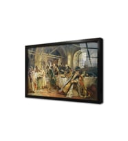 Konstantin Makovsky Çerçeveli Cam Tablo