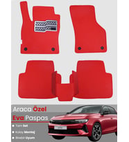 OPEL ASTRA L ELEKTRİKLİ (2022-2025) Uyumlu EVA Paspas Tam Set–Araca Özel,Kolay Montaj