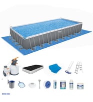 Prefabrik Havuz Seti 956 cm x 488 x 132 cm BW490 56623