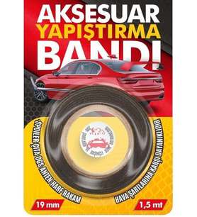 Oto Aksesuar Yapıştırma Bandı 12x12mm 48'Li