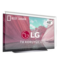 LG 48C14LB TV EKRAN KORUYUCU - LG 48" inç Ekran Şeffaf Koruma paneli
