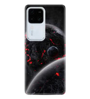 Vivo V30 Kılıf Desenli Silikon Platinium Series Kara Dünya 1902