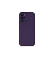 Tecno Pova Neo Kılıf Nano İçi Kadife Silikon - Mor
