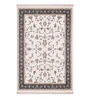 NEXUS HALI MAJESTİC 38833 BEYAZ KLASİK FİGÜRLÜ RETRO HALI 150X233 ÖLÇÜ (Çok Renkli)