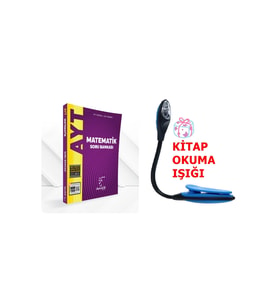 Karekök Yayıncılık Karekök Yay. AYT Matematik Soru Bankası + Kitap Okuma Işığı Hediye (Çok Renkli)